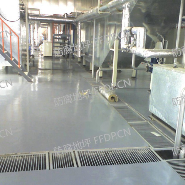 环氧防腐玻纤布地坪,防腐树脂地坪(含玻纤布),防腐蚀地坪产品图1